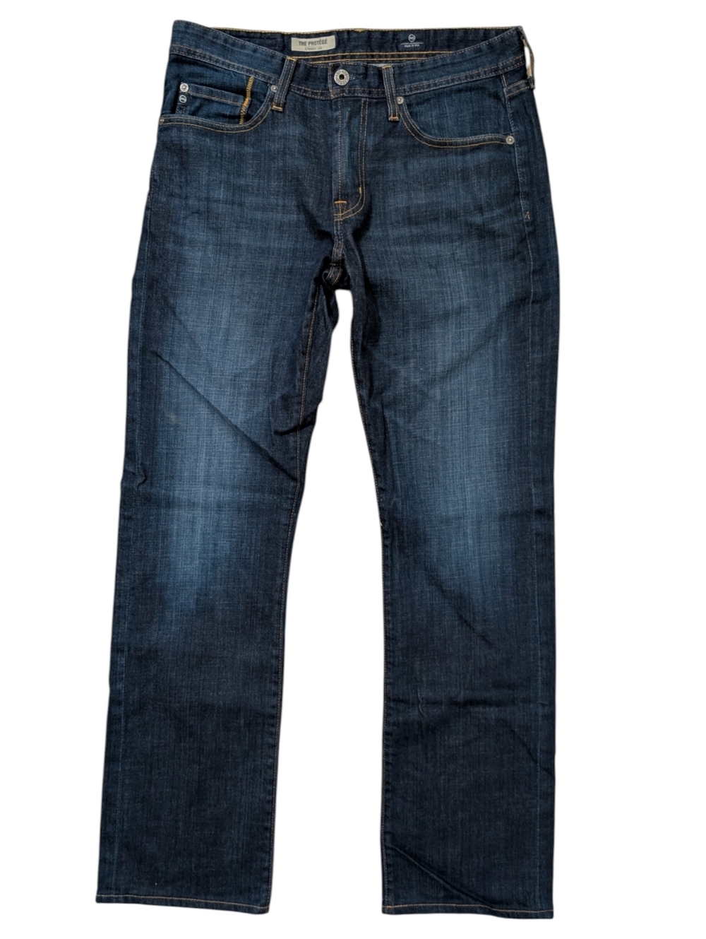AG Adriano Goldschmied "The Protégé" Straight Leg Jeans - 31x34 (Measured 32.5")